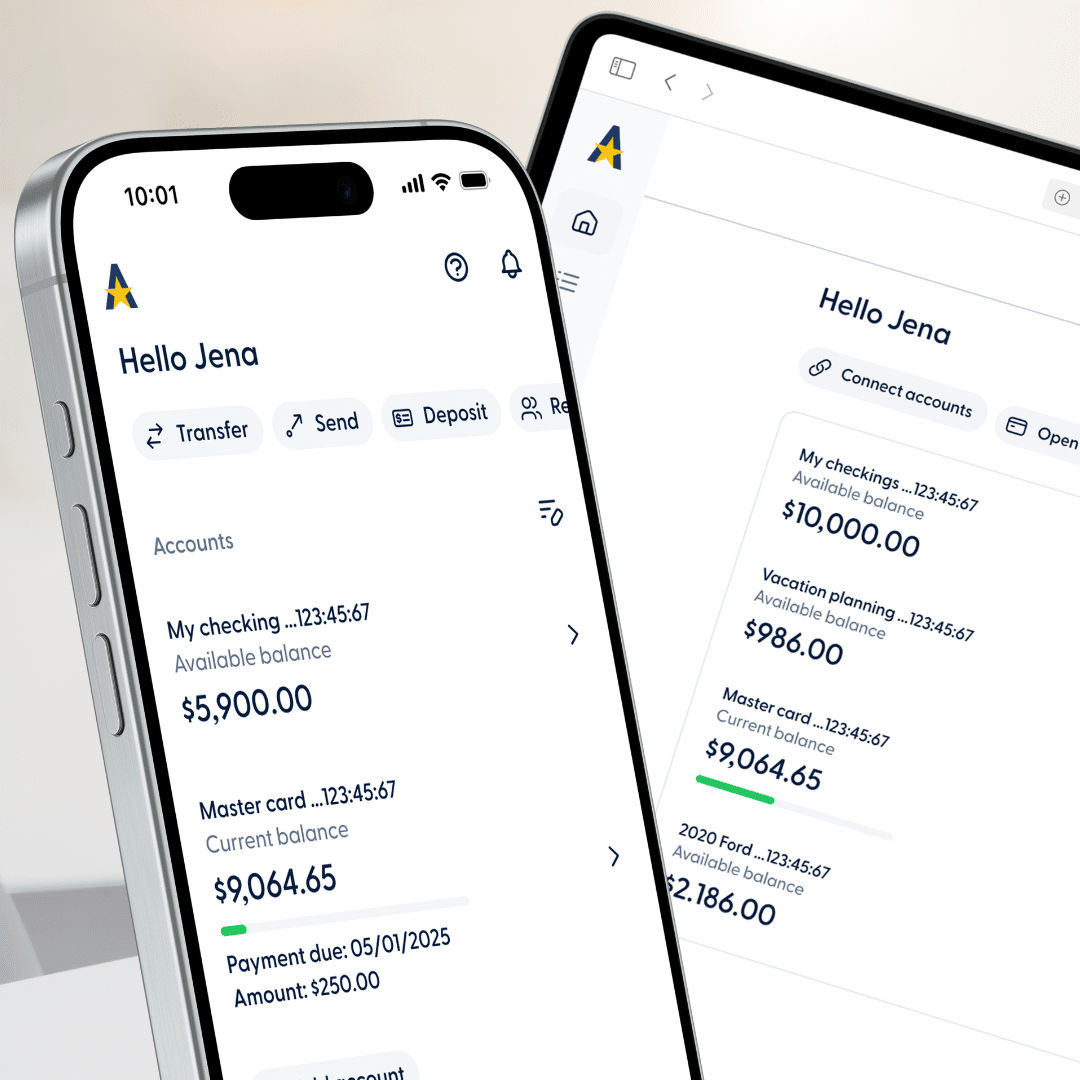 New & improved online banking experience